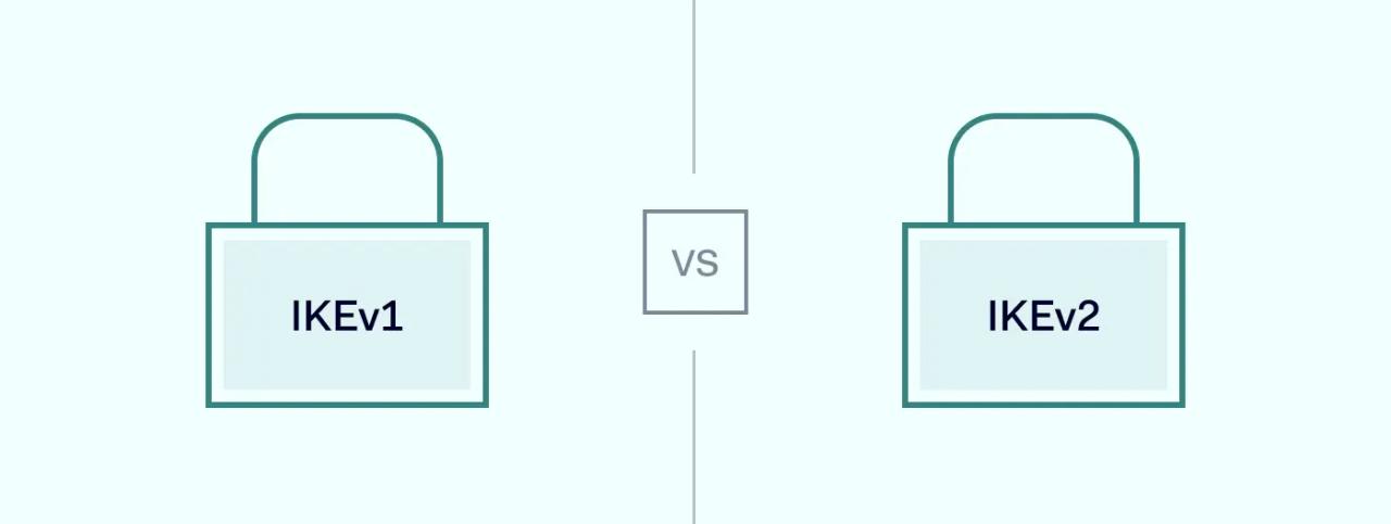 IKEv1 vs IKEv2