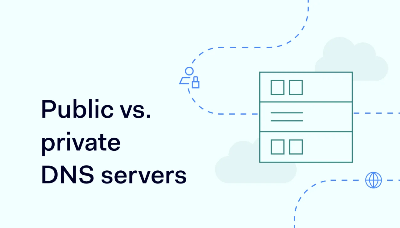 public DNS vs private dns